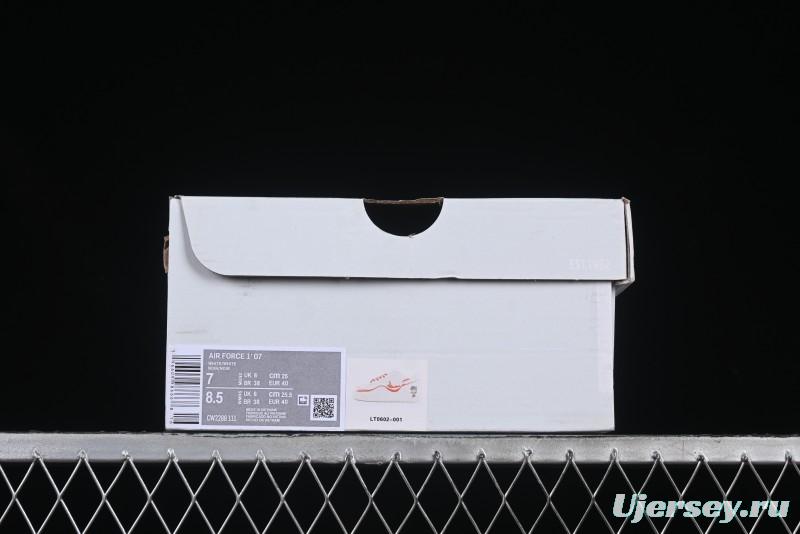 Nike Air Force 1 '07 Low Casual Sneakers with Built-in Full-Length Air Cushion - CW2288-111