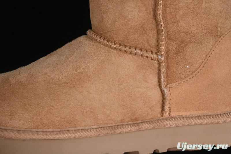 UGG Classic Short II Sheepskin Boots with Waterproof and Stain-Resistant Suede - 1016223
