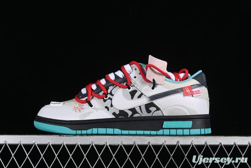 Nike Dunk Low Panda Prank CNY Year of the Dragon Limited Edition SB Low-top Casual Sneakers - DV0831-101
