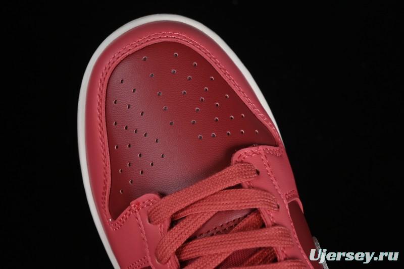 Nike Dunk Low SB Casual Sneakers in Strawberry Bear Colorway - DD1503-603