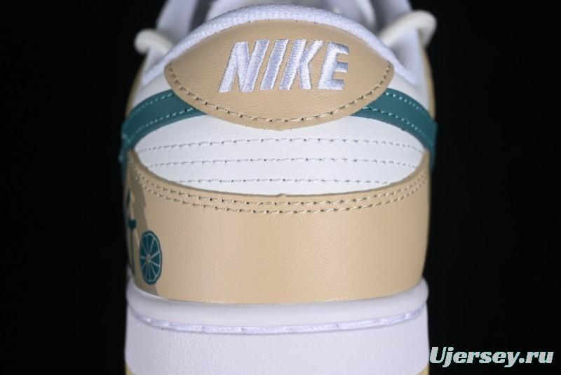 Nike Dunk Low SB Casual Sneakers with Mojito-Inspired Design - DV0833-100