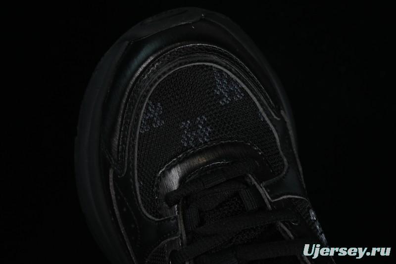 New York Yankees NY MLB Fast Ball Classic Monogram 24SS Retro Casual Running Shoes - 3ARNFSB4N07BKS