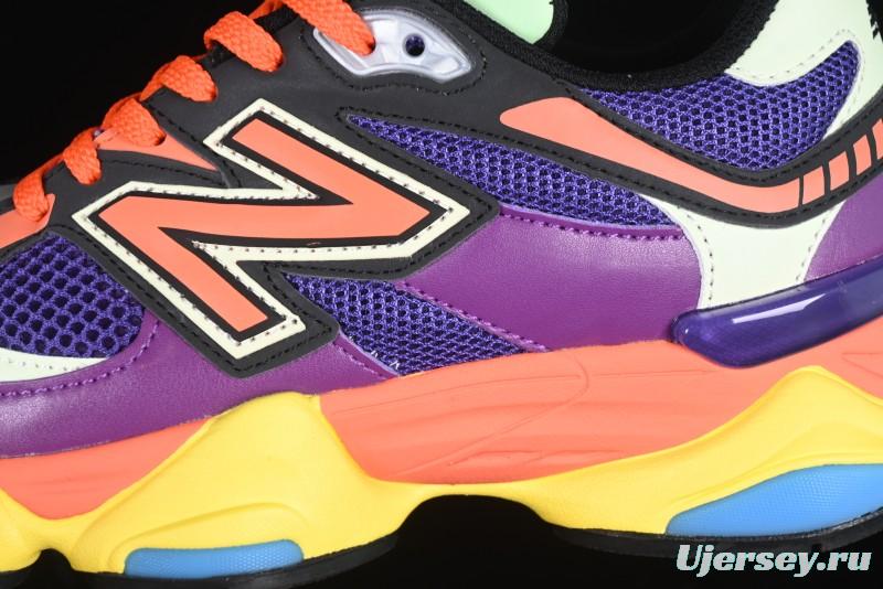 New Balance 9060 Retro Casual Running Sneakers with ABZORB Cushioning Technology - U9060NBX