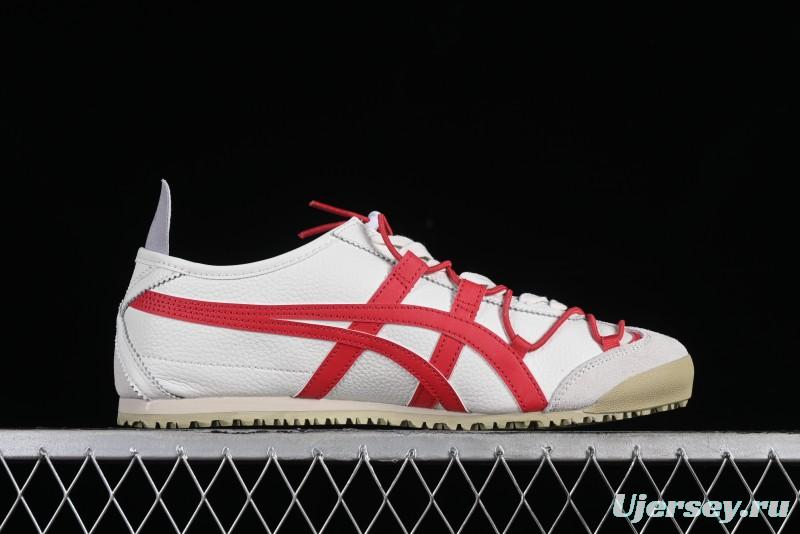OnitsukaTiger Mexico 66 Low-Top Lace-Up Casual Running Shoes - 1183C216-100