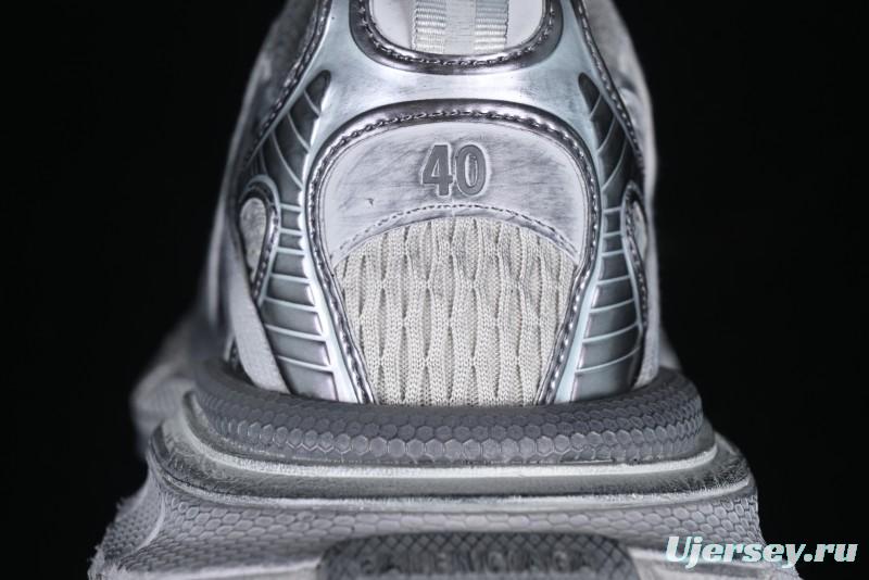 Balenciaga Phantom Sneaker 3XL Trendy Running Shoes with Transparent Heel Strap - W3XCH1101