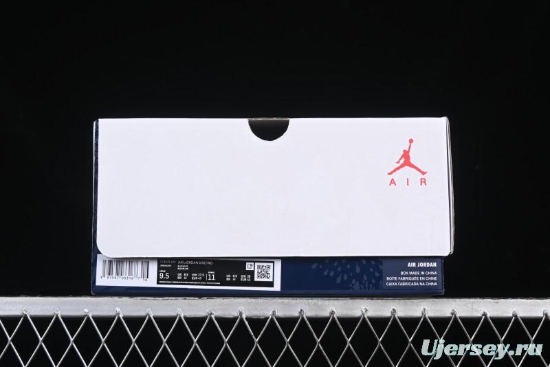 Nike Air Jordan 6 Retro "Olympic" Basketball Shoes - CT8529-164