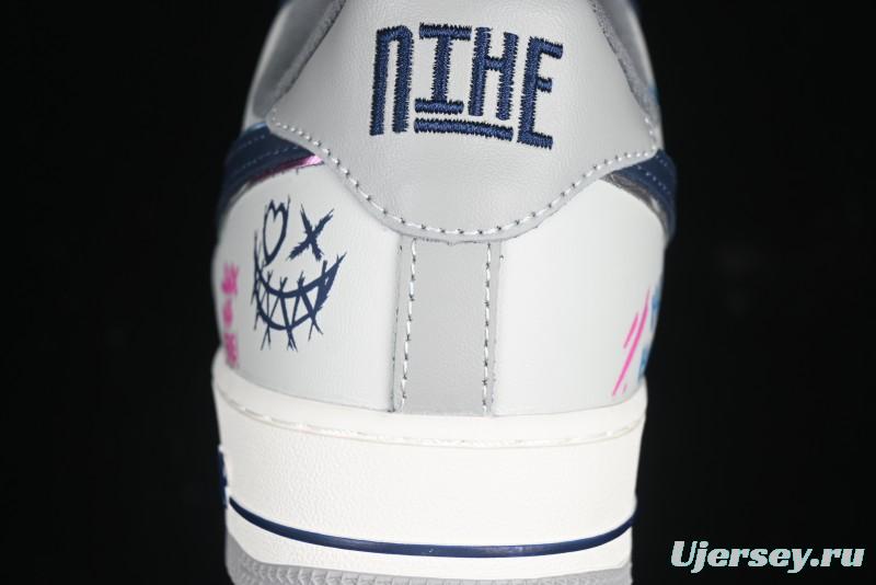 Nike Air Force 1 '07 Low "Jinkesi" League of Legends Series Jinx Custom Low-Top Casual Sneakers for Autumn Winter - XL2321-222