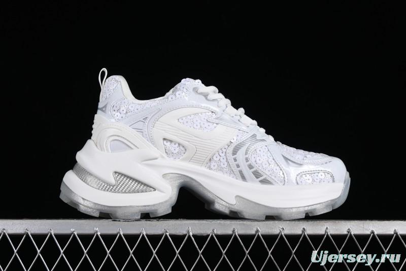 GG-CC Casual Running Shoes with Irregular Design - G23X4318B