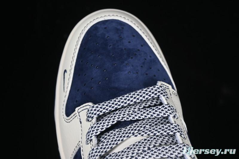 Nike SB Dunk Low Stussy Anniversary Edition Customized Low-Top Casual Sneakers - DM6868-035