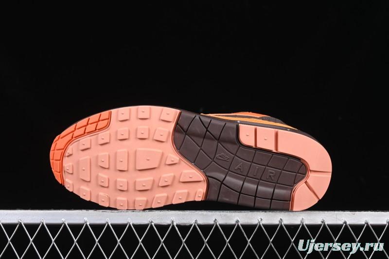 Nike Air Max 1 Retro Running Shoes with Half-Sole Air Cushion - HF7346-200