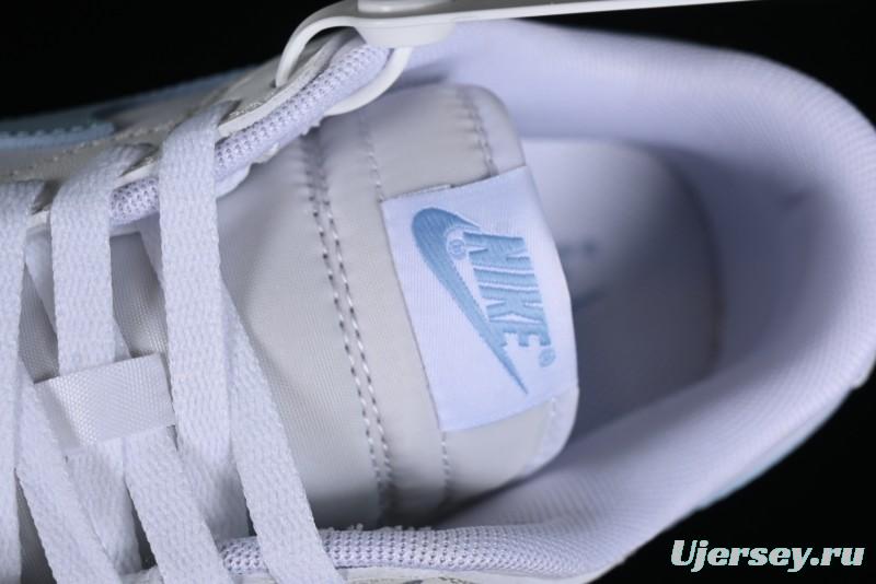 Nike SB Dunk Low Light Blue White Skateboarding Shoes - DV0831-109