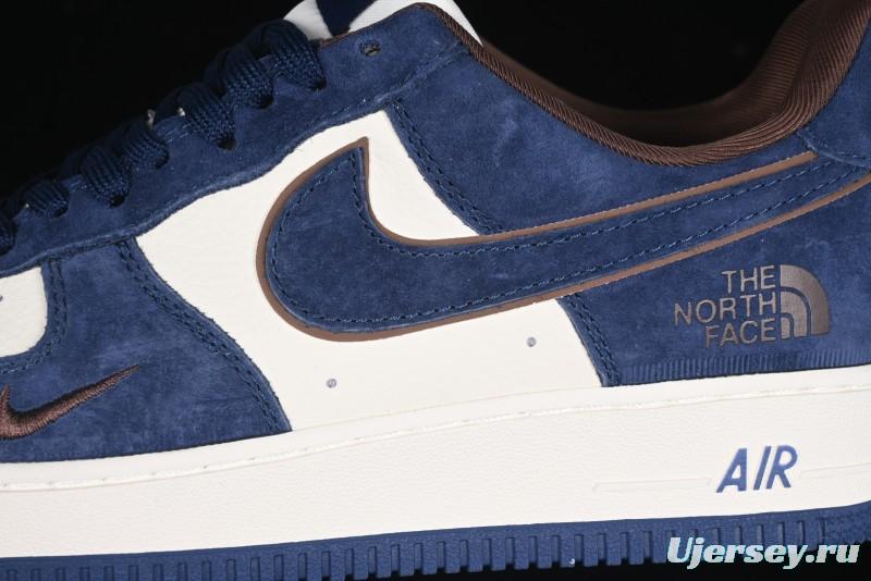 Nike Air Force 1'07 Low The North Face Collaboration - Steel Blue Low-Top Casual Sneakers - KK1988-032