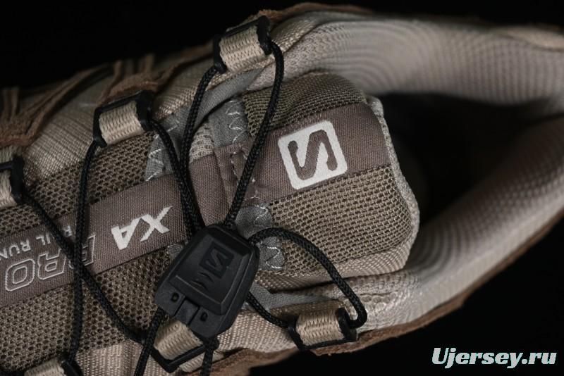 Salomon XA PRO 3D Suede Outdoor Trail Running Shoes with SENSIFIT and 3D ADVANCED CHASSIS - 474785-21