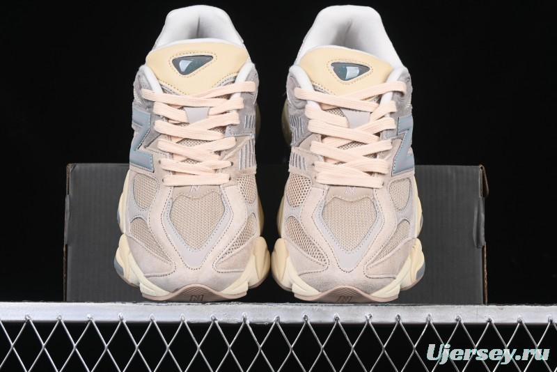 New Balance 9060 Retro Casual Running Sneakers with ABZORB Cushioning Technology - U9060WCG