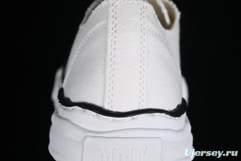 Wayne Original Sole Leather Low Sneaker with Deconstructed Ice Cream Sole - W.E5