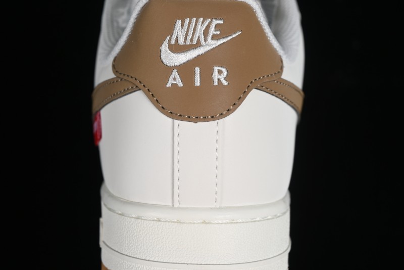 Supreme x Nike Air Force 1 '07 Low Skateboarding Shoes - Coffee Brown - HD1968-019