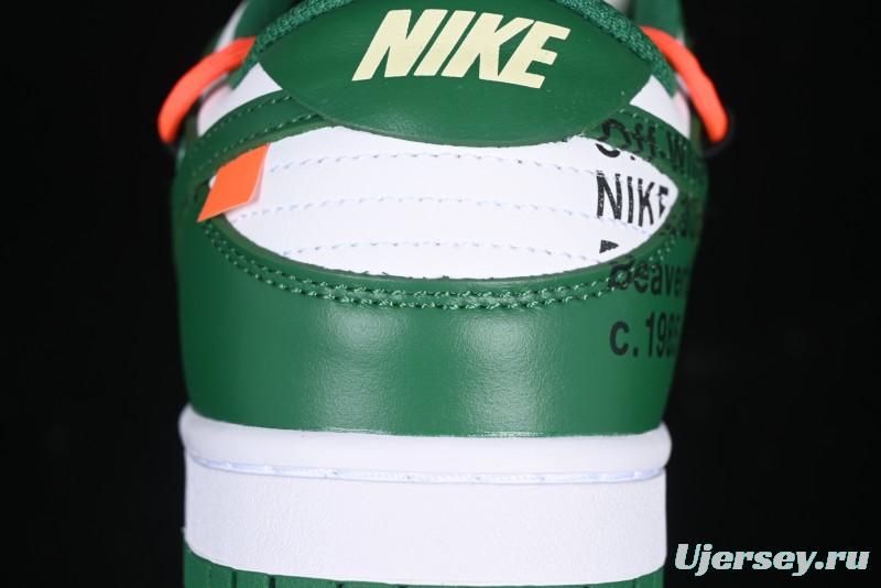 Off-White x Futura x Nike Dunk Low OW Collaboration Sneakers - CT0856-100