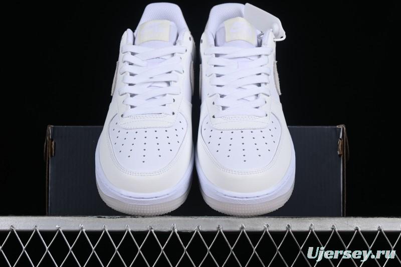 Nike Air Force 1 '07 Low Casual Sneakers with Full-Length Air Cushion - FN5832-100