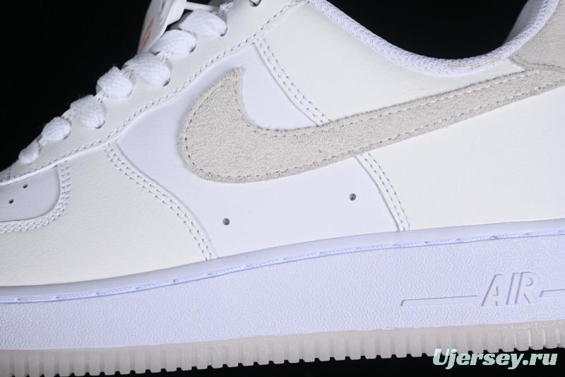Nike Air Force 1 '07 Low Casual Sneakers with Full-Length Air Cushion - FN5832-100