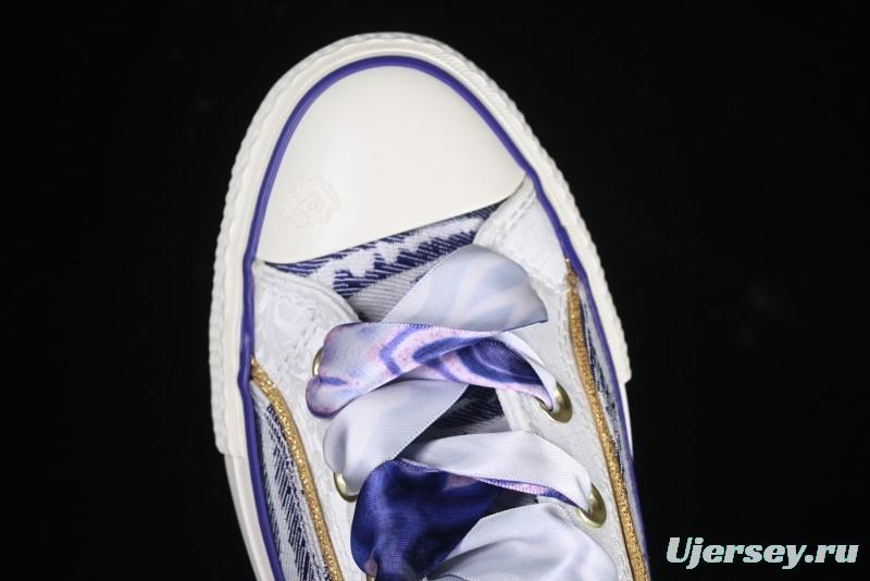 Converse 1970s CNY Year of the Snake Limited Edition High-Top Canvas Sneakers with Thick Sole - A13353C