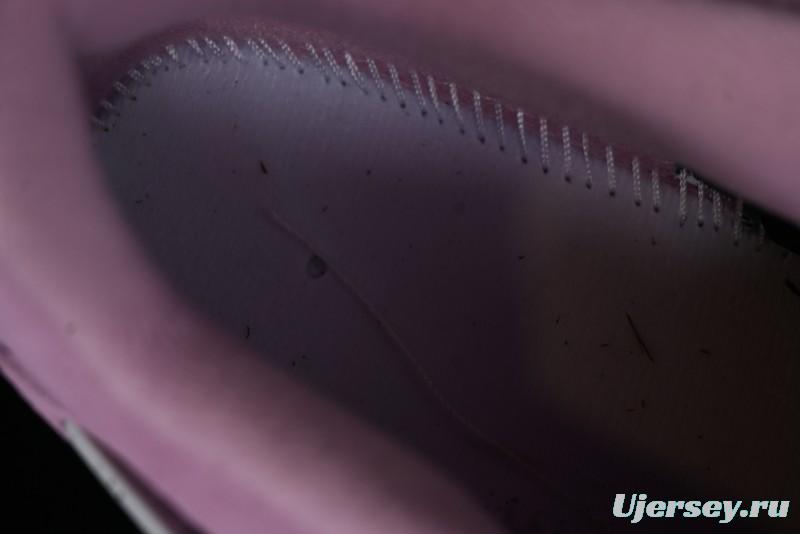 Nike Air Jordan 4 Retro "Orchid" Sneakers with Suede Upper and Cement Grey Accents - AQ9129-501