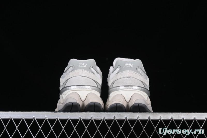 New Balance NB9060 Series Retro Casual Running Shoes with ABZORB Cushioning - U9060FGN