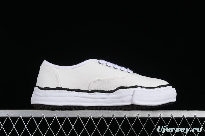 Wayne Original Sole Leather Low Sneaker with Melted Ice Cream Outsole - W.E5