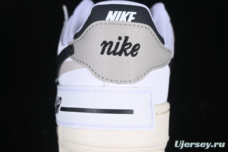 Nike Air Force 1 Shadow Low-Top Sneakers with Lightweight EVA Midsole and Anti-Slip RB Rubber Outsole - DZ1847-110