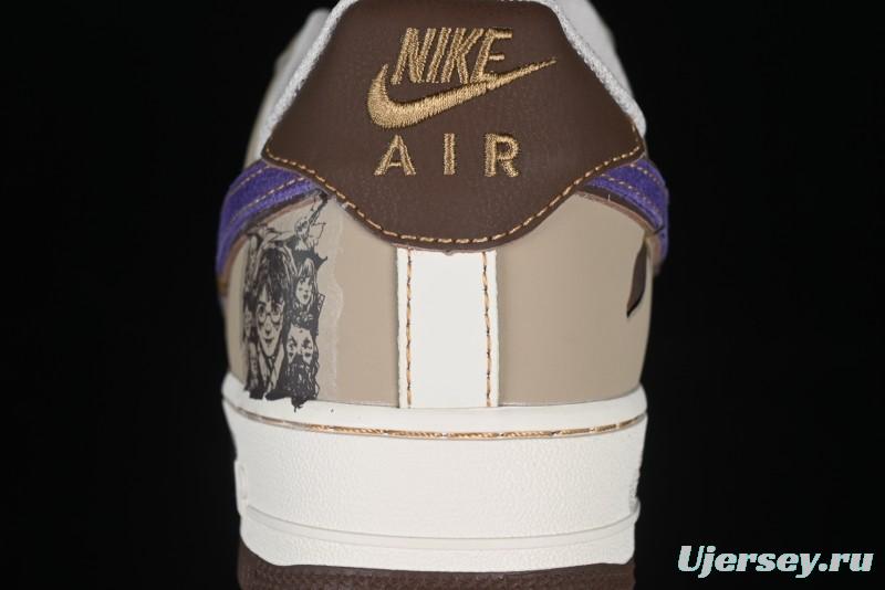 Nike Air Force 1 '07 Low "Harry Potter" Casual Sneakers with Comic Series Design - LJ2288-111