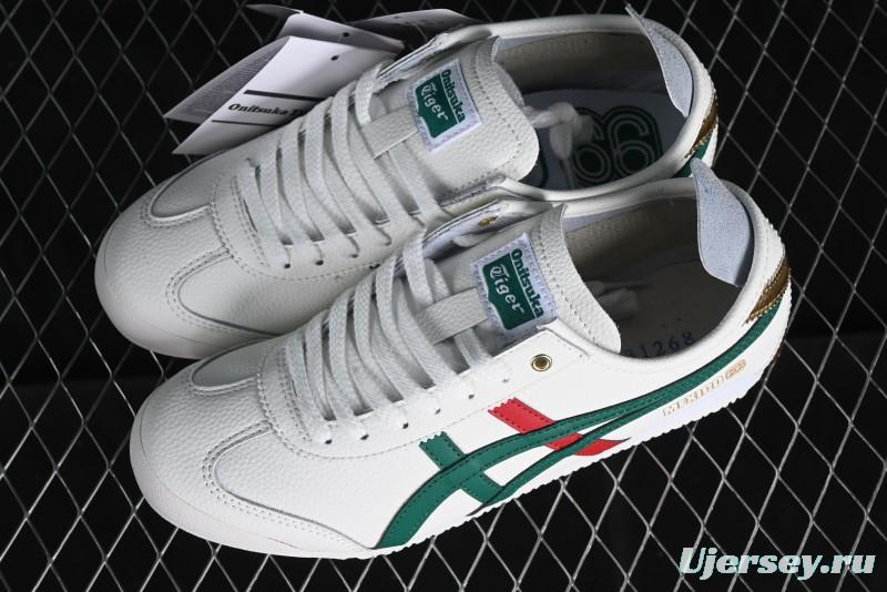 Onitsuka Tiger Mexico 66 Low-Top Leather Sneakers for Casual Running - 1183B511-200