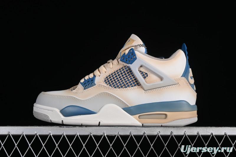 Nike Air Jordan 4 Retro Basketball Shoes Blastoise Collaboration - 308797-105