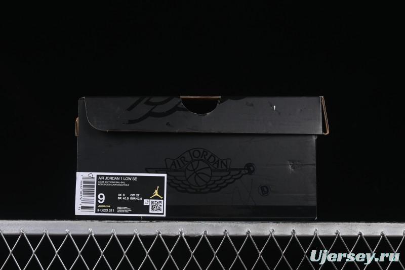 Nike Air Jordan 1 Low AJ1 Retro Casual Sneakers in Youthful Pink - IH0823-611