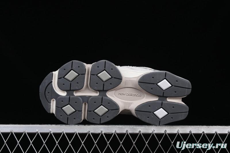 New Balance NB9060 Series Retro Casual Running Shoes with ABZORB Cushioning - U9060FGN