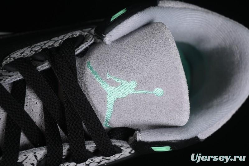 Nike Air Jordan 3 Retro Sneakers Green Glow - CT8532-031