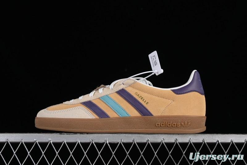 Adidas Originals Gazelle Indoor IG1636 Retro Casual Low-Top Sneakers with Non-Slip and Wear-Resistant Sole