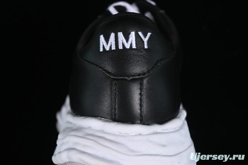 MMY Wayne Original Sole Leather Low Sneaker with Deconstructed Ice Cream Sole - W.E5