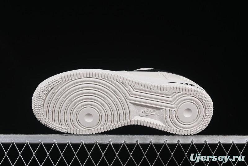 Nike Air Force 1 '07 Low Ted x Portland Triple Collaboration Reflective Black Casual Sneakers - DD8959-706