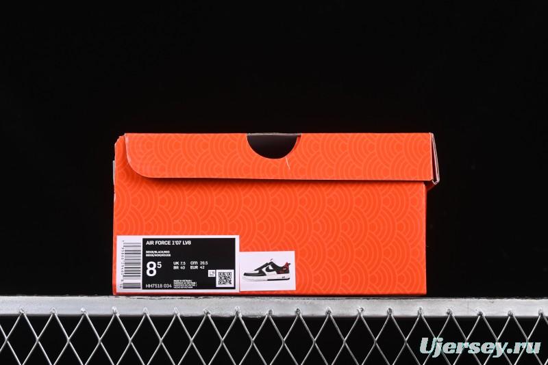 Nike Air Force 1 '07 Low Stussy Collaboration Year of the Snake Limited Edition Black Snake Dual-Color Casual Sneakers - HH7518-034