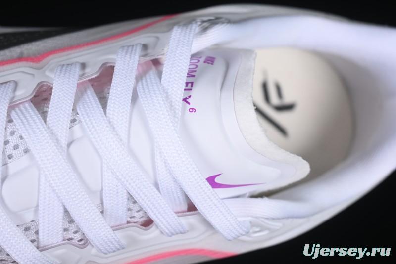 Nike Zoom Fly 6 Running Shoes with Flyknit and React Technology for Lightweight Cushioning - FN8455-101