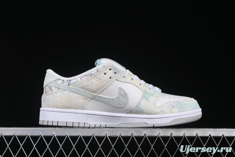 Nike Dunk Low CNY Year of the Dragon Limited Edition New Chinese Style Custom Steam Puppet - Third Prince White Aobing SB Low-top Casual Sneakers - DV0831-101