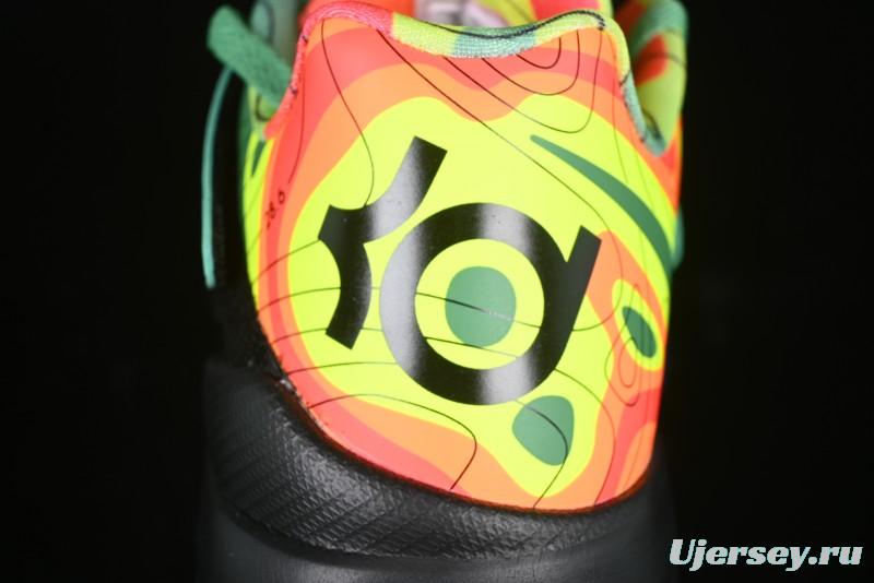 Nike KD 4 Weatherman All Star Basketball Shoes with Zoom Air Cushion and Adaptive Fit System - FN6247-300