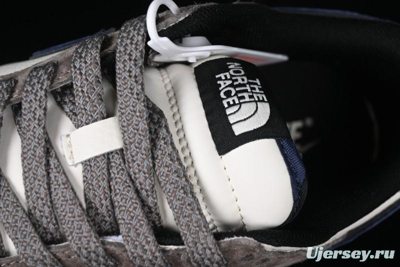 Nike SB Dunk Low The North Face Collaboration - Mysterious Grey Anniversary Edition Customized Low-Top Casual Skate Shoes - XS1086-006