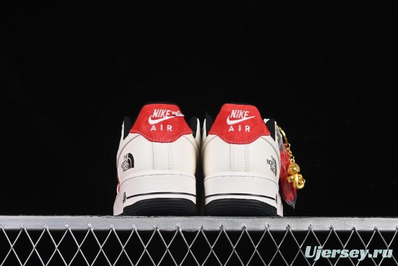 Nike Air Force 1 '07 Low The North Face Collaboration Year of the Snake Limited Edition Golden Snake Design Low-Top Casual Sneakers - DM6688-028