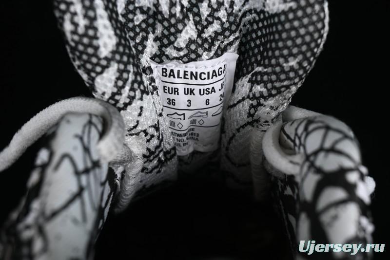 Balenciaga Defender Rubber Platform Sneakers Low-Top Tank Tread Tire Design Outdoor Casual Sports Running Shoes - W2RG19010