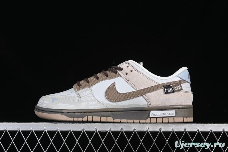 Nike Dunk Low Panda Prank Pioneer Project Jupiter Black Grey Low Top Casual Sneakers - HQ1175-240