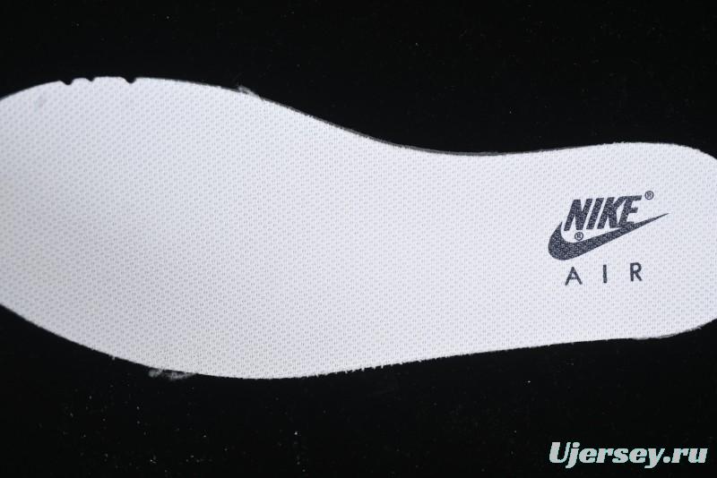 Nike Travis Scott x Fragment Design x Air Jordan 1 Low OG SP AJ1 MLB Collaboration White Blue Denim Low-top Casual Sneakers - DM7866-051