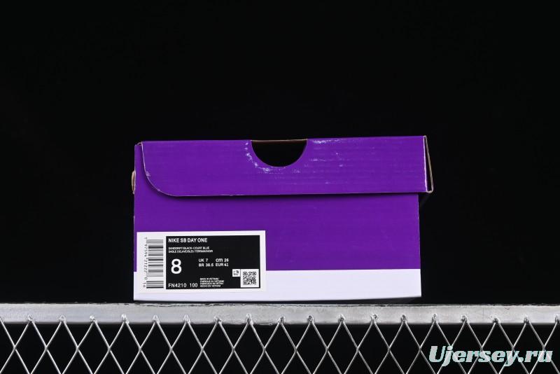 Nike SB Day One Low Top Casual Skate Shoes with Air Zoom Cushion - FN4210-100