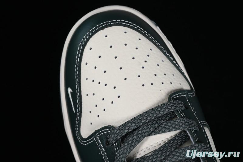 Nike SB Dunk Low Stussy Collaboration - Navy Starry Sky Anniversary Custom Low-Top Casual Skate Shoes - BB9898-003