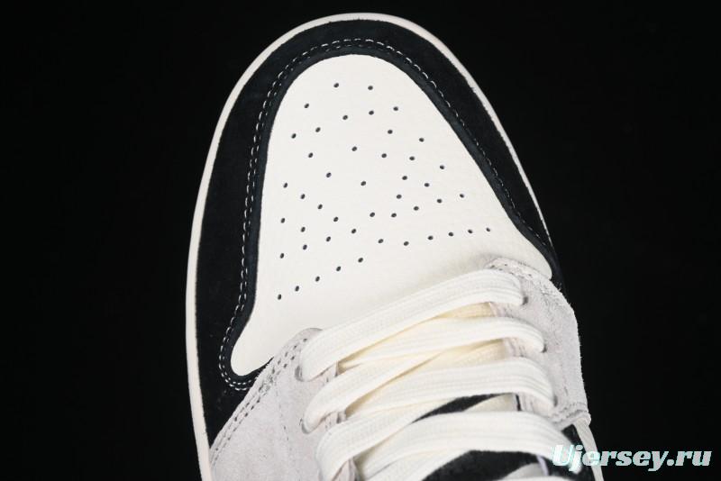 Nike Air Jordan 1 Low Supreme Collaboration Spider Custom High-End Retro Basketball Shoes - XS6086-007