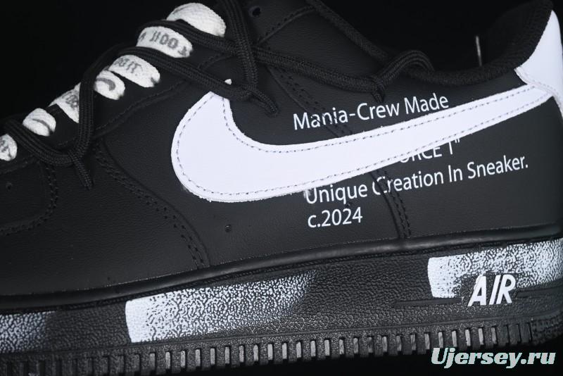 Nike Air Force 1'07 Low High Street Off-White Style Casual Sneakers - ZH0316-059